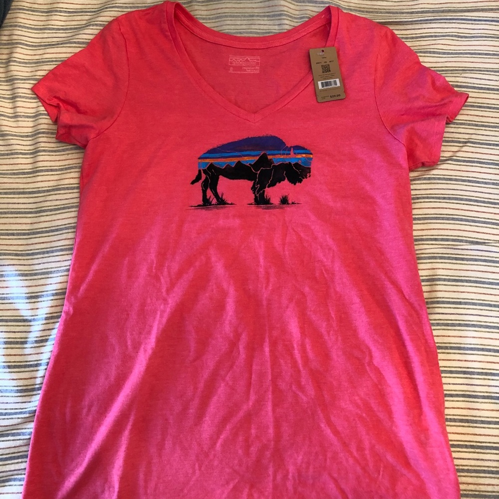 Patagonia V-Neck T-Shirt BNWT